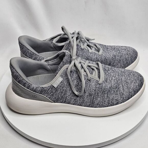 Kizik Madrid Eco Knit Women Size 8.5W Heather Gray Athletic Slip On Casual Shoes - Picture 2 of 8